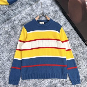 0808 New color contrast sweater