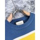 0808 New color contrast sweater 0808 New color contrast sweater