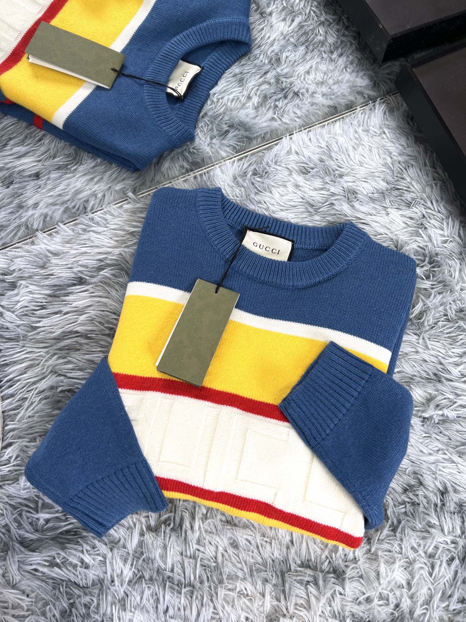 0808 New color contrast sweater 0808 New color contrast sweater