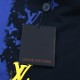 Blue Yellow Print Sweatshirt Blue Yellow Print Sweatshirt