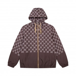 0906 New zippered printed jacket