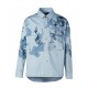 0717 New blue sky striped shirt jacket 0717 New blue sky striped shirt jacket