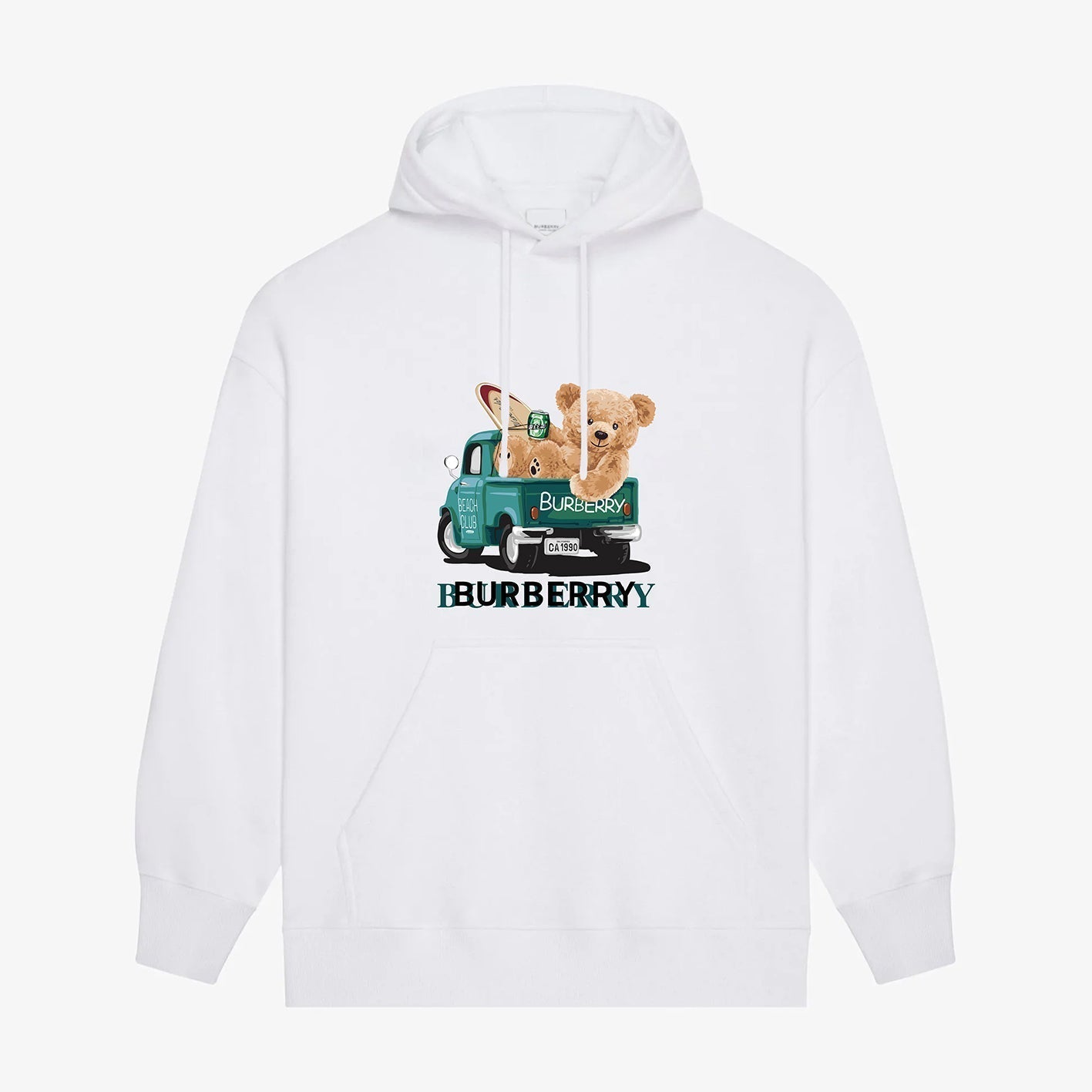 Bear Print Hoodie Bear Print Hoodie