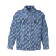 0717 New blue denim print jacket 0717 New blue denim print jacket