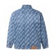 0717 New blue denim print jacket 0717 New blue denim print jacket