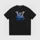 Blue Weird Print T-shirt Blue Weird Print T-shirt