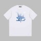Blue Weird Print T-shirt Blue Weird Print T-shirt