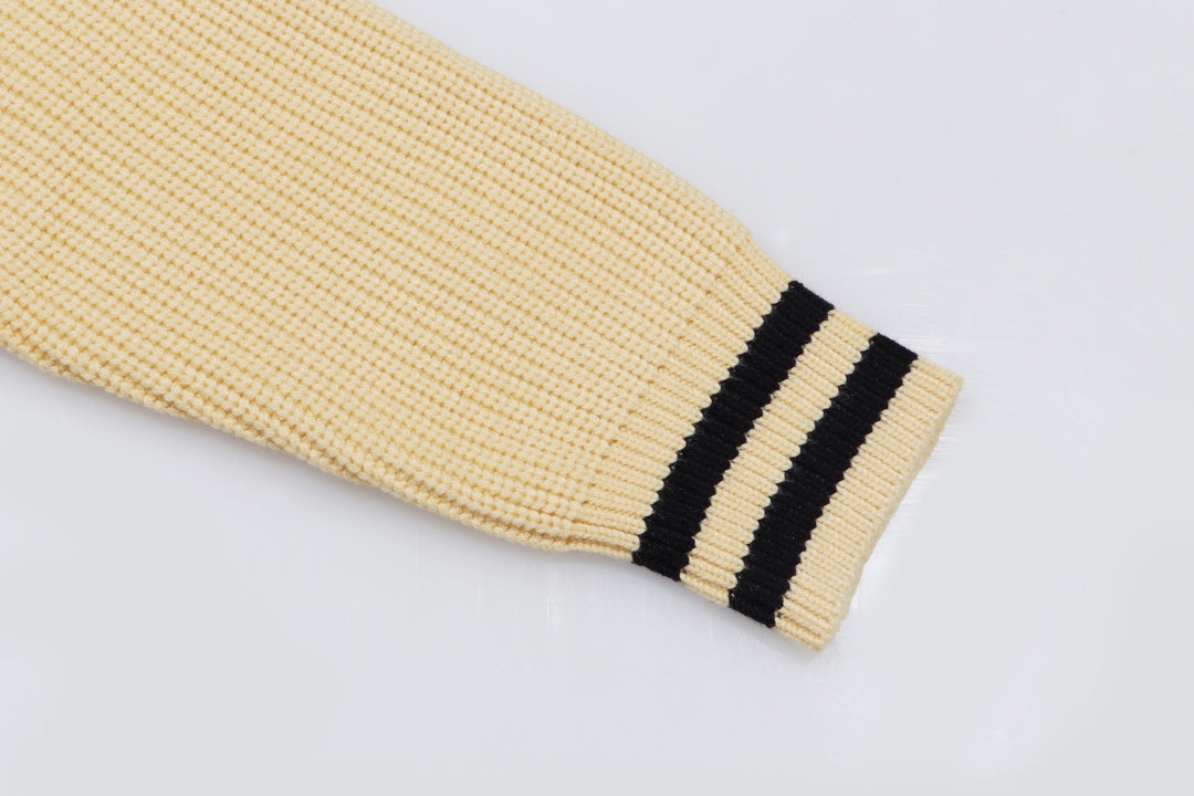 0909 Jacquard wool knit cardigan sweater 0909 Jacquard wool knit cardigan sweater