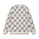 0909 New alphabet jacquard crew-neck sweater 0909 New alphabet jacquard crew-neck sweater