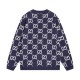 0909 New alphabet jacquard crew-neck sweater 0909 New alphabet jacquard crew-neck sweater