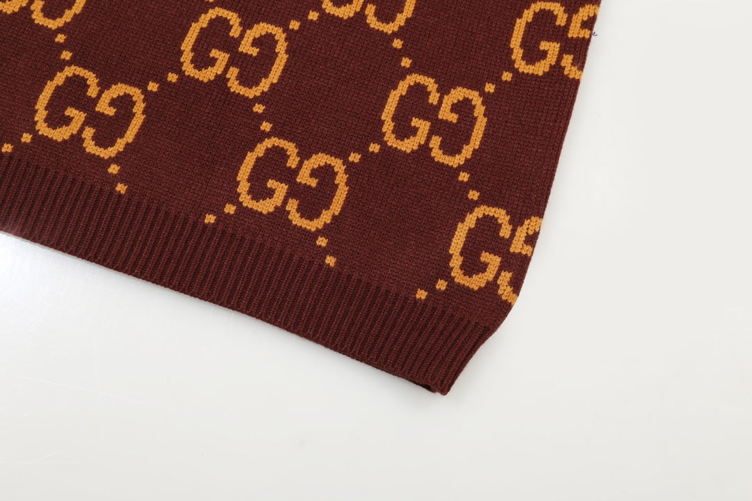 0909 New alphabet jacquard crew-neck sweater 0909 New alphabet jacquard crew-neck sweater
