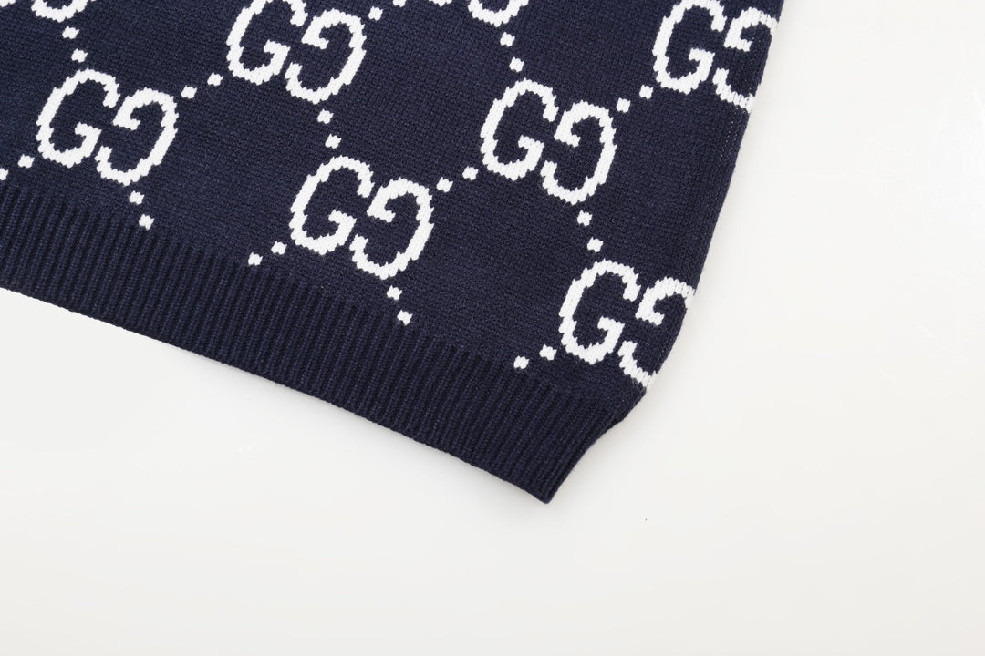 0909 New alphabet jacquard crew-neck sweater 0909 New alphabet jacquard crew-neck sweater