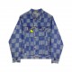 0717 Classic plaid style denim suit 0717 Classic plaid style denim suit