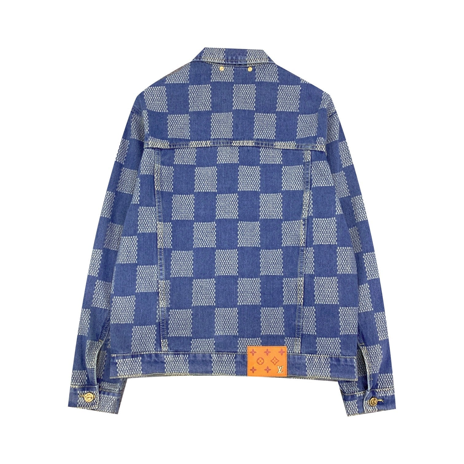 0717 Classic plaid style denim suit 0717 Classic plaid style denim suit