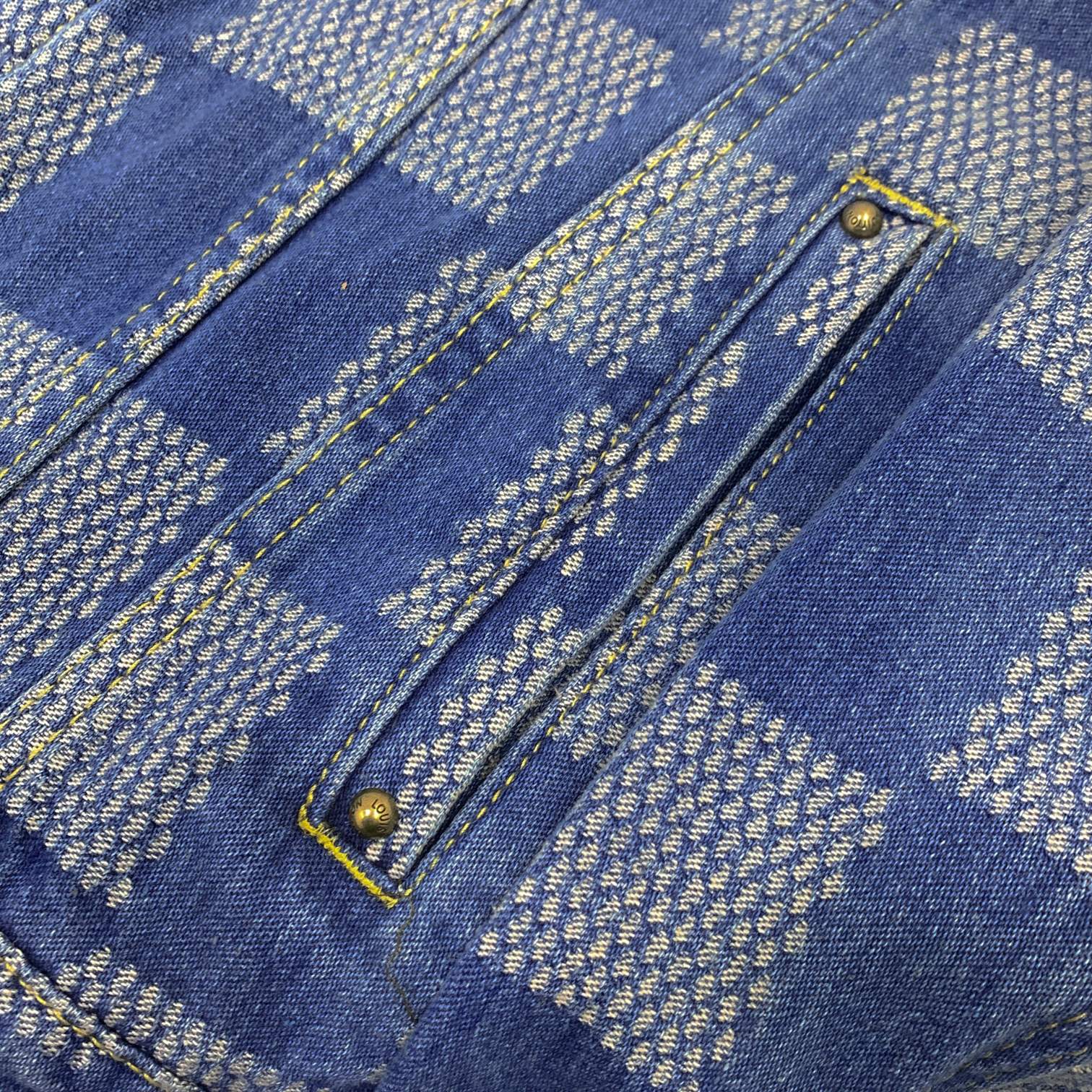 0717 Classic plaid style denim suit 0717 Classic plaid style denim suit