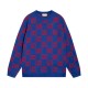 0909 New alphabet jacquard crew-neck sweater 0909 New alphabet jacquard crew-neck sweater