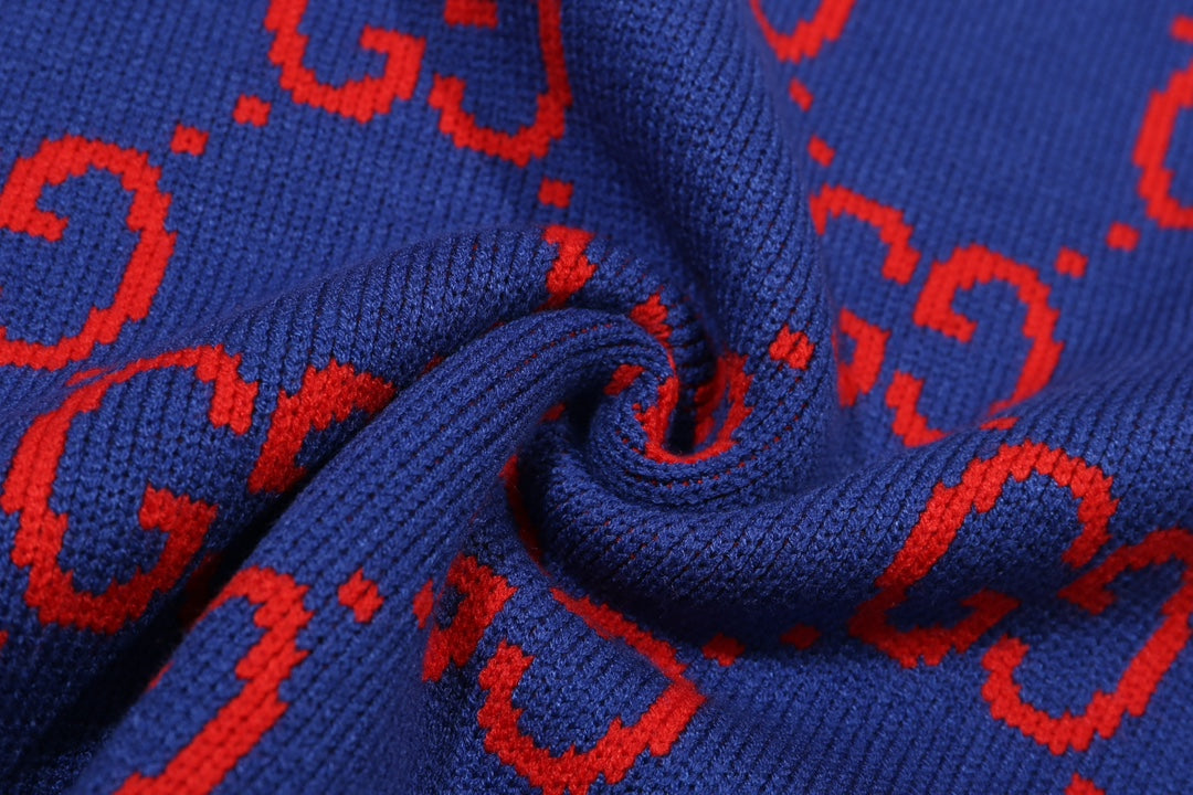 0909 New alphabet jacquard crew-neck sweater 0909 New alphabet jacquard crew-neck sweater