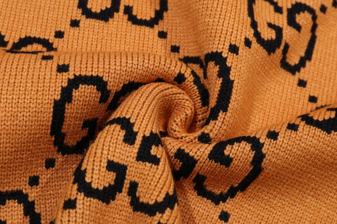 0909 New alphabet jacquard crew-neck sweater 0909 New alphabet jacquard crew-neck sweater
