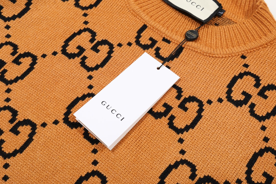 0909 New alphabet jacquard crew-neck sweater 0909 New alphabet jacquard crew-neck sweater