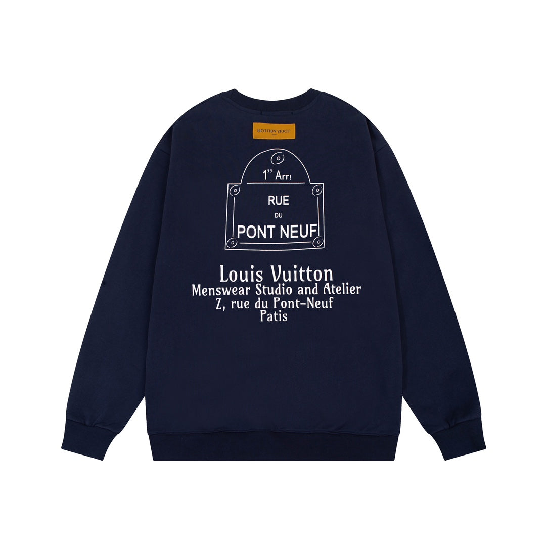 Alphabet Print Sweatshirt Alphabet Print Sweatshirt