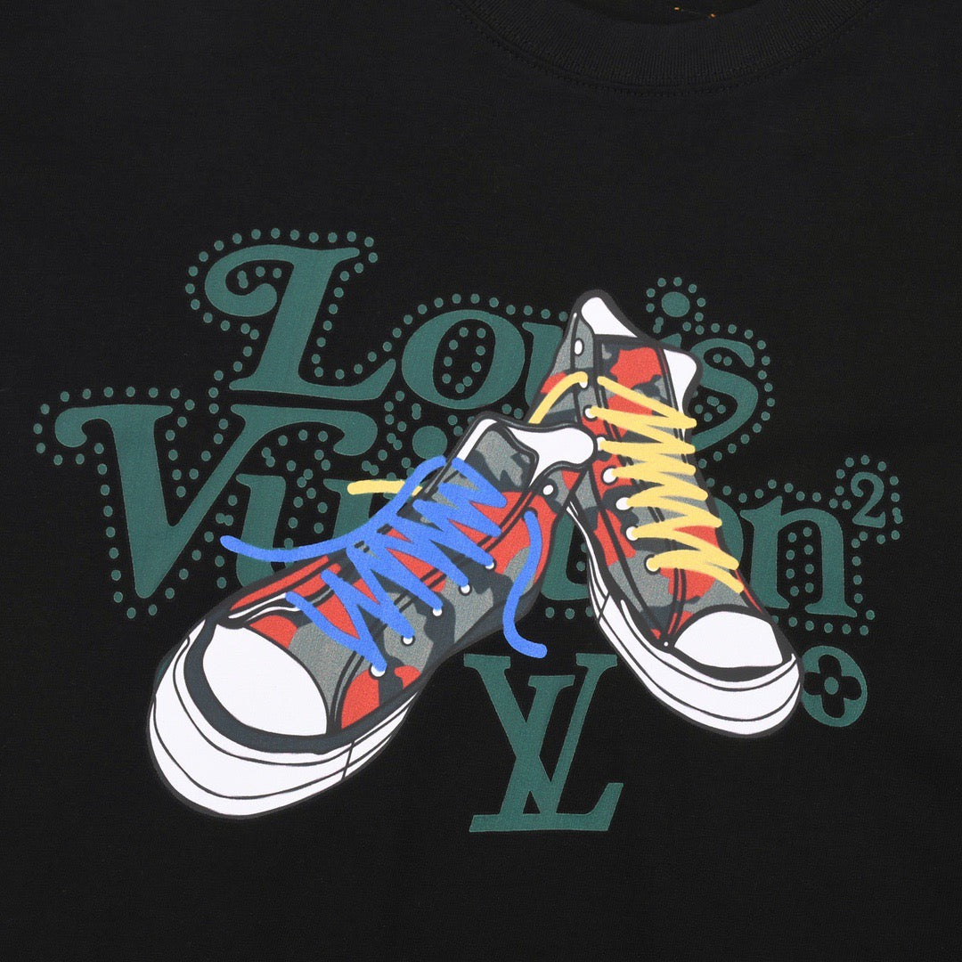 Shoes Print T-Shirt Shoes Print T-Shirt