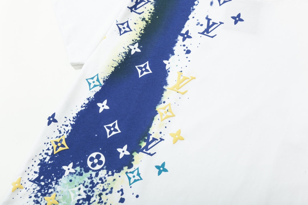 Star River Textured Printed T-Shirt Star River Textured Printed T-Shirt