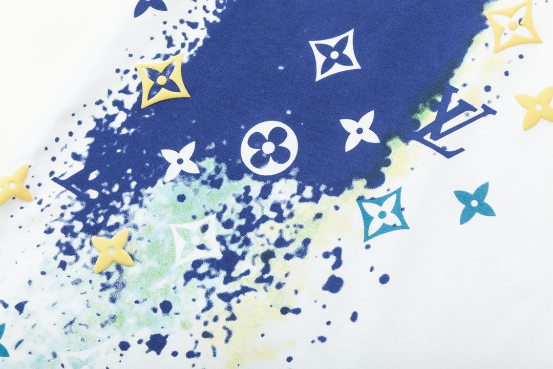 Star River Textured Printed T-Shirt Star River Textured Printed T-Shirt