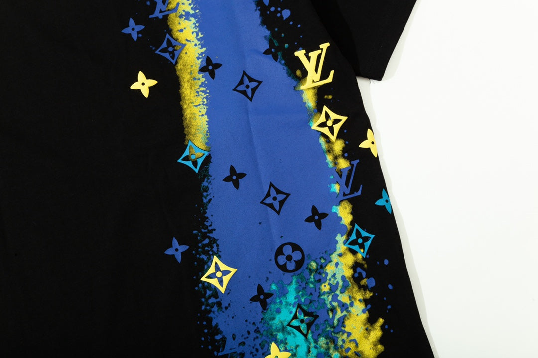 Star River Textured Printed T-Shirt Star River Textured Printed T-Shirt
