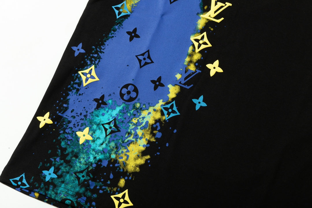 Star River Textured Printed T-Shirt Star River Textured Printed T-Shirt