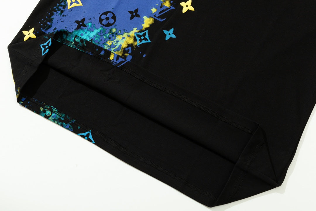 Star River Textured Printed T-Shirt Star River Textured Printed T-Shirt