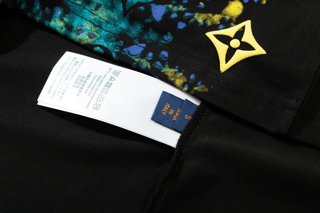 Star River Textured Printed T-Shirt Star River Textured Printed T-Shirt