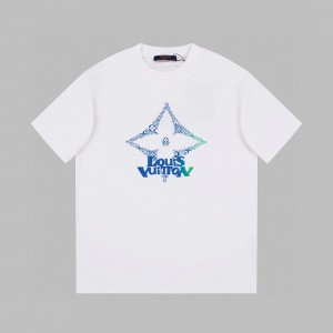 Four-pointed star print T-shirt