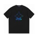 Four-pointed star print T-shirt Four-pointed star print T-shirt