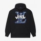 Blue Classic Print Hoodie Blue Classic Print Hoodie