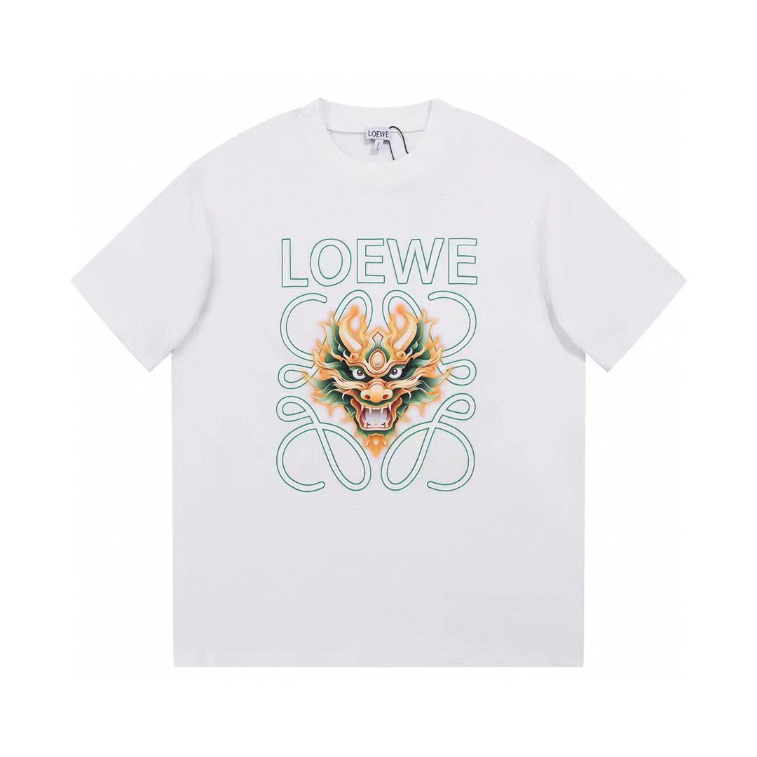 Dragon head printed T-shirt Dragon head printed T-shirt