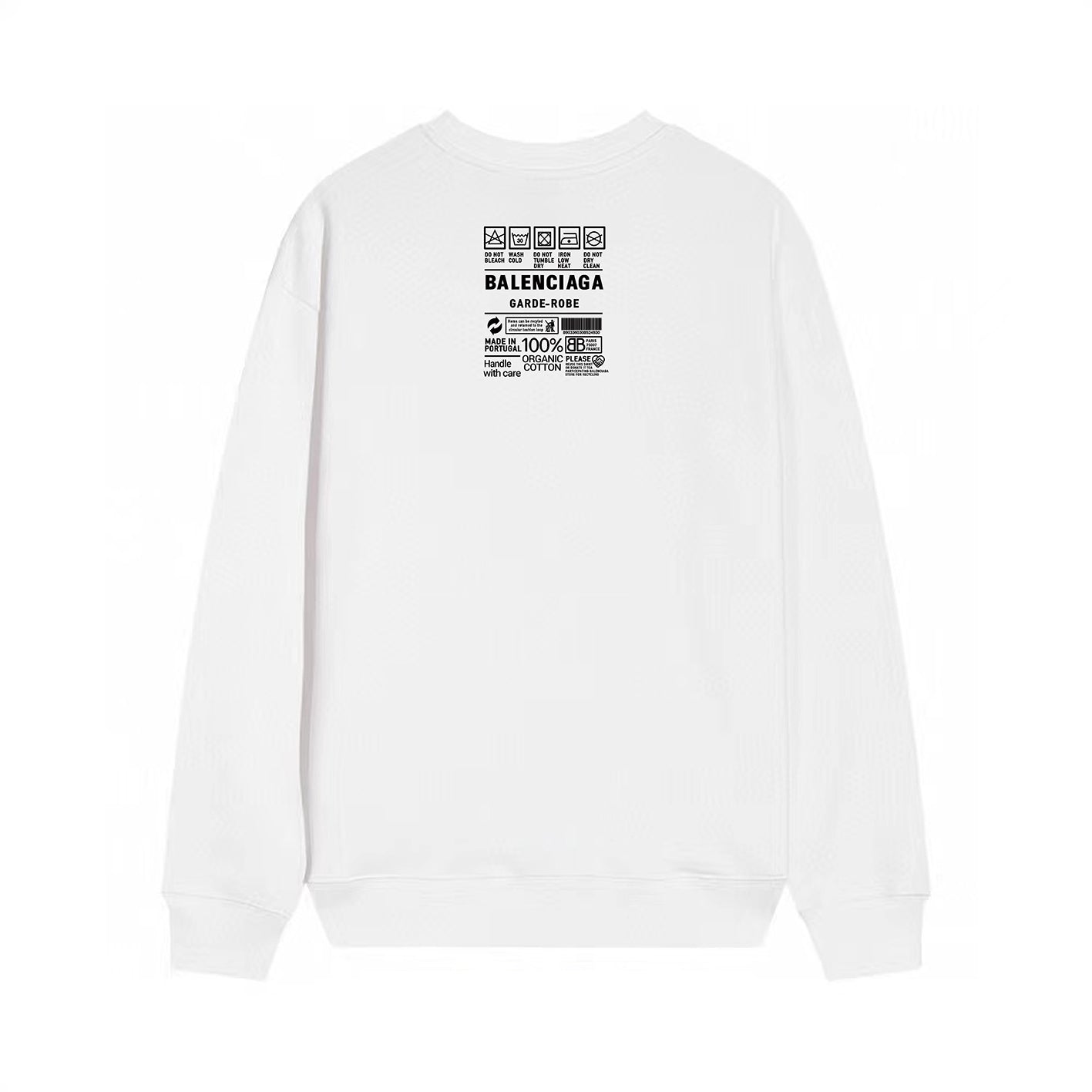CARE LABEL printed sweatshirt CARE LABEL printed sweatshirt