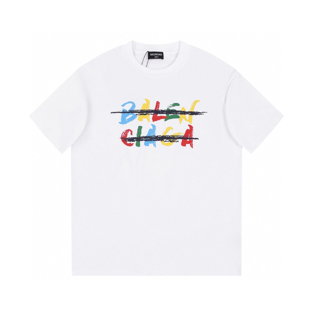 Horizontal line printed T-shirt Horizontal line printed T-shirt