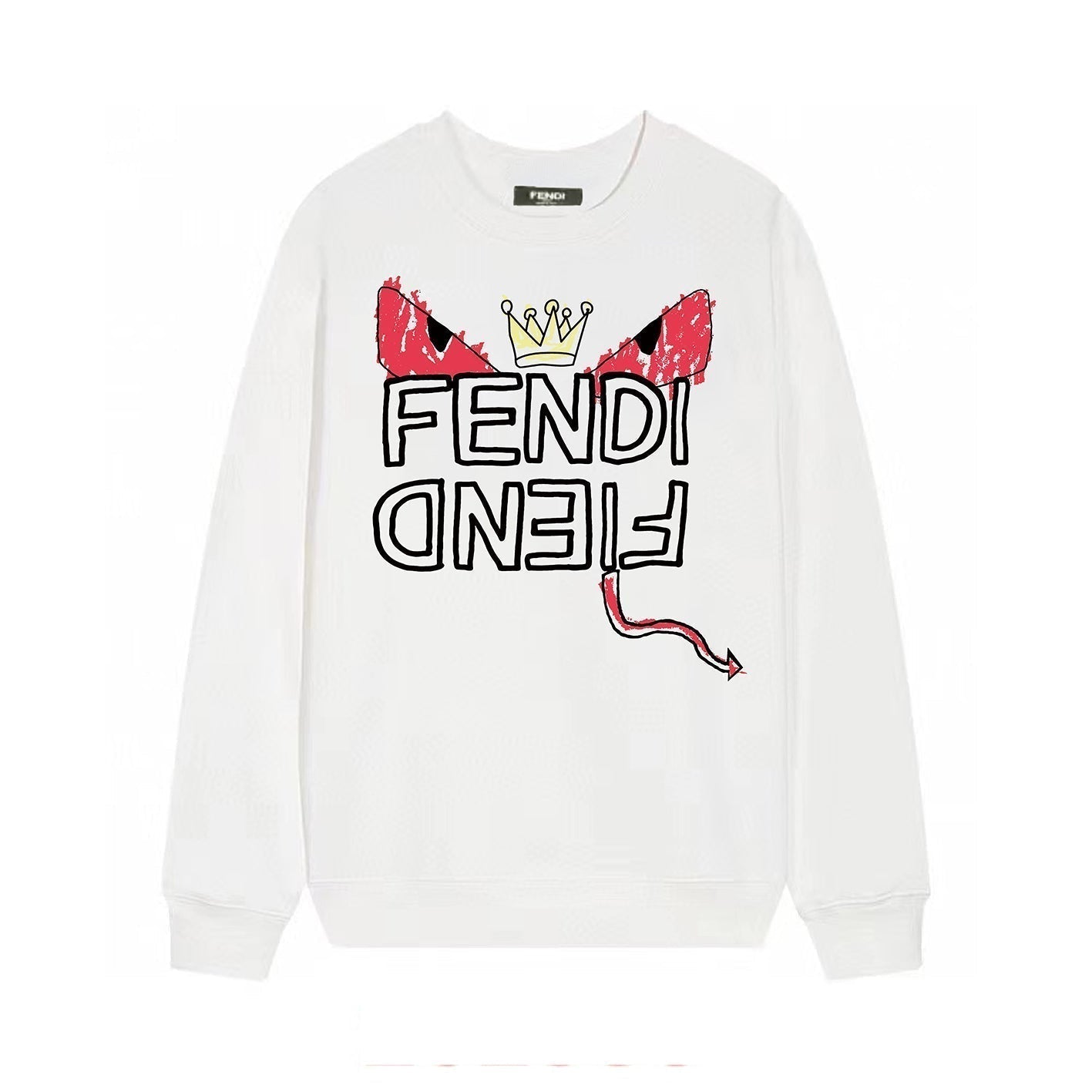 Cartoon Print Sweatshirt Cartoon Print Sweatshirt