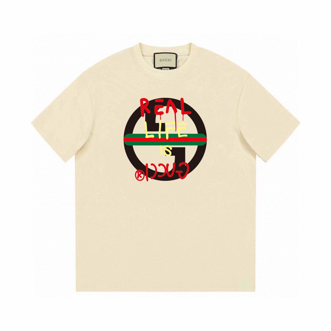 Round Printed T-shirt Round Printed T-shirt