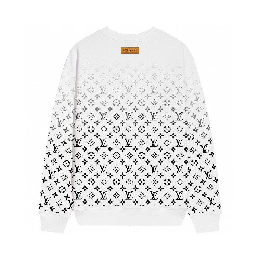 Gradient Print Sweatshirt Gradient Print Sweatshirt