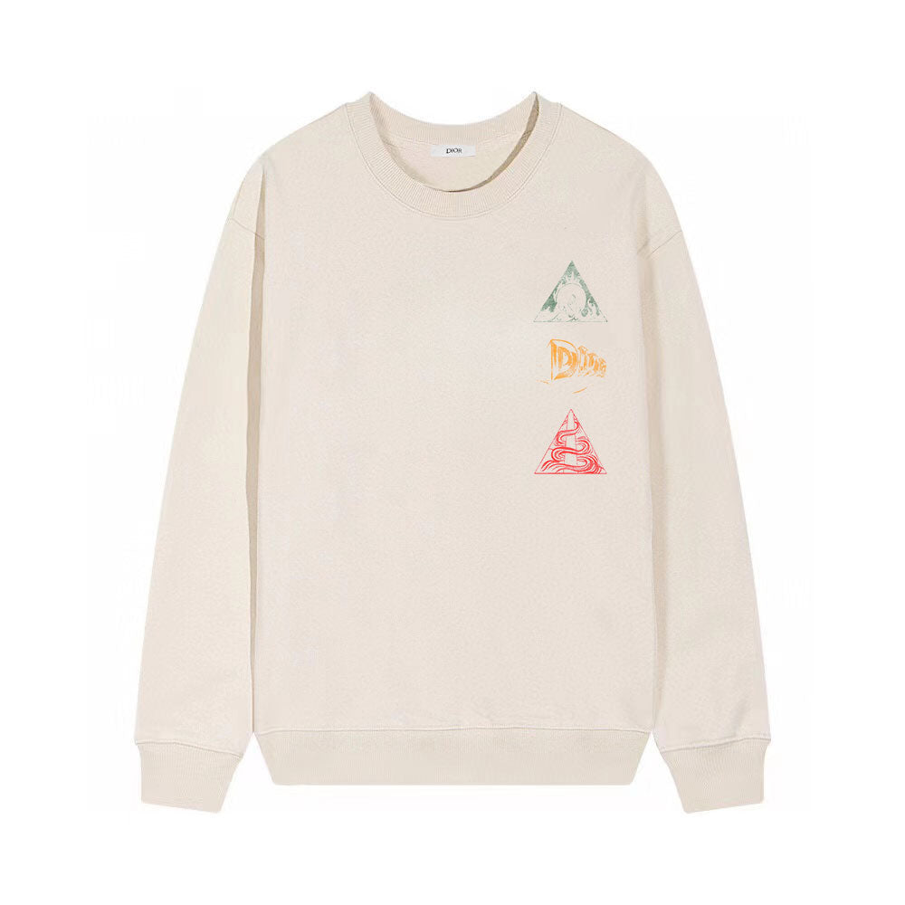 Triangle Print Sweatshirt Triangle Print Sweatshirt