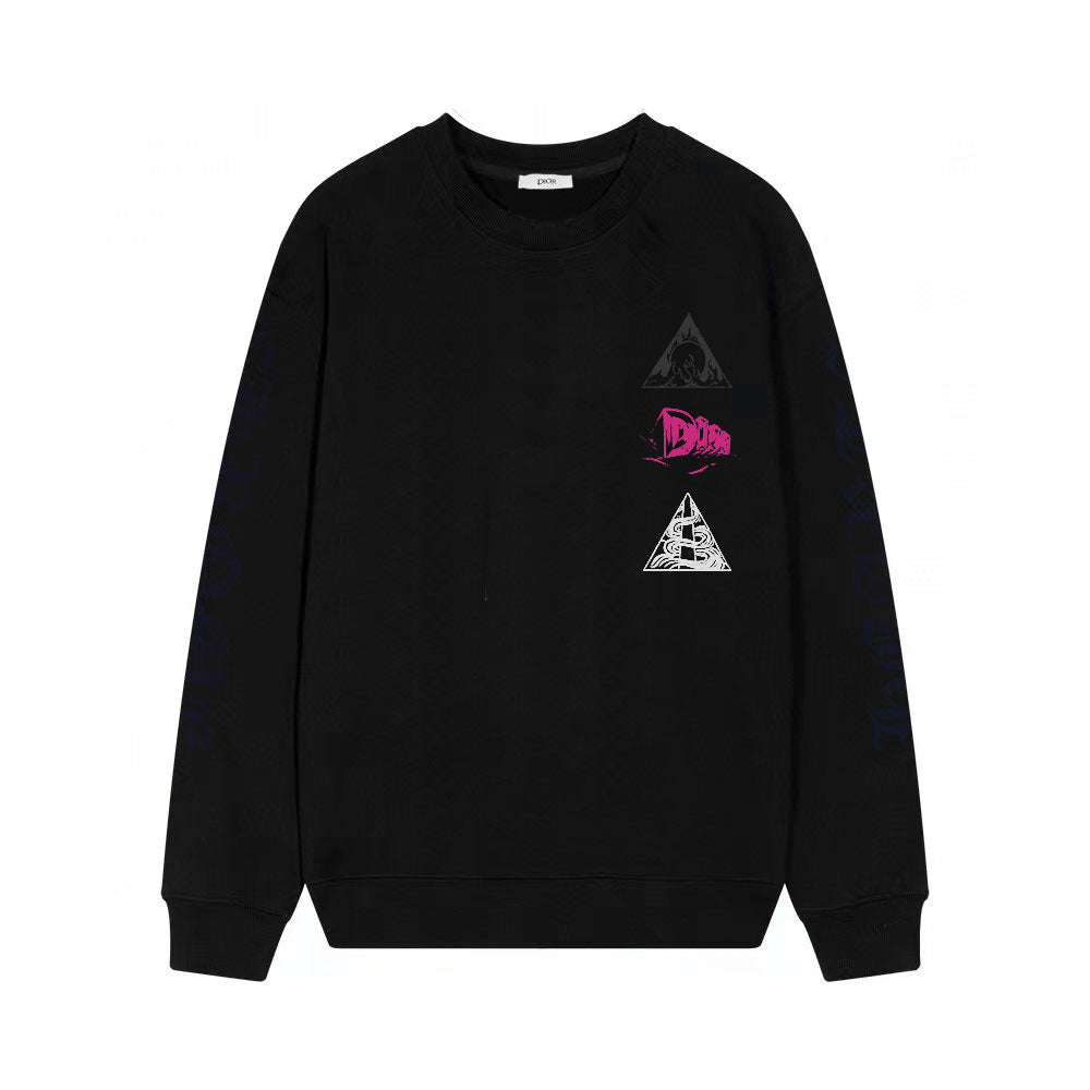 Triangle Print Sweatshirt Triangle Print Sweatshirt