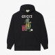 Crocodile Print Hoodie Crocodile Print Hoodie