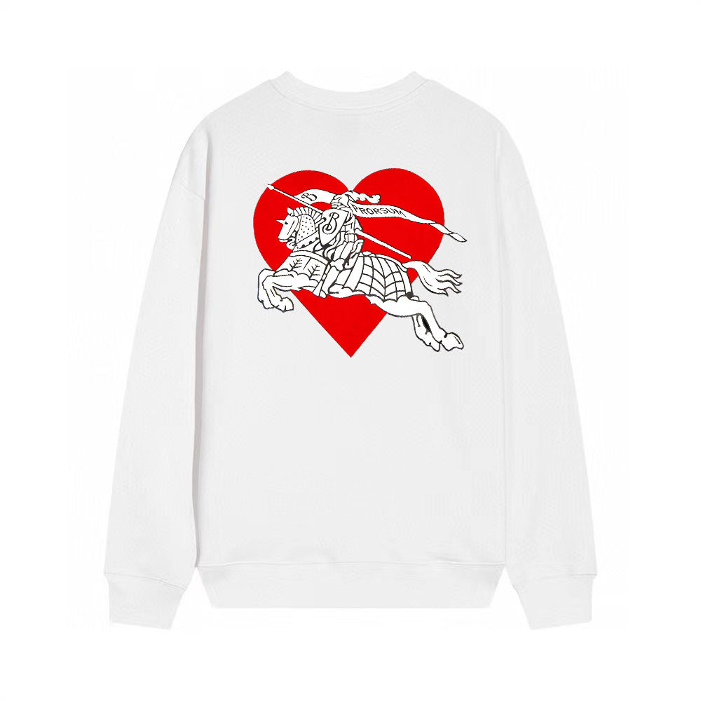 Heart Print Sweatshirt Heart Print Sweatshirt