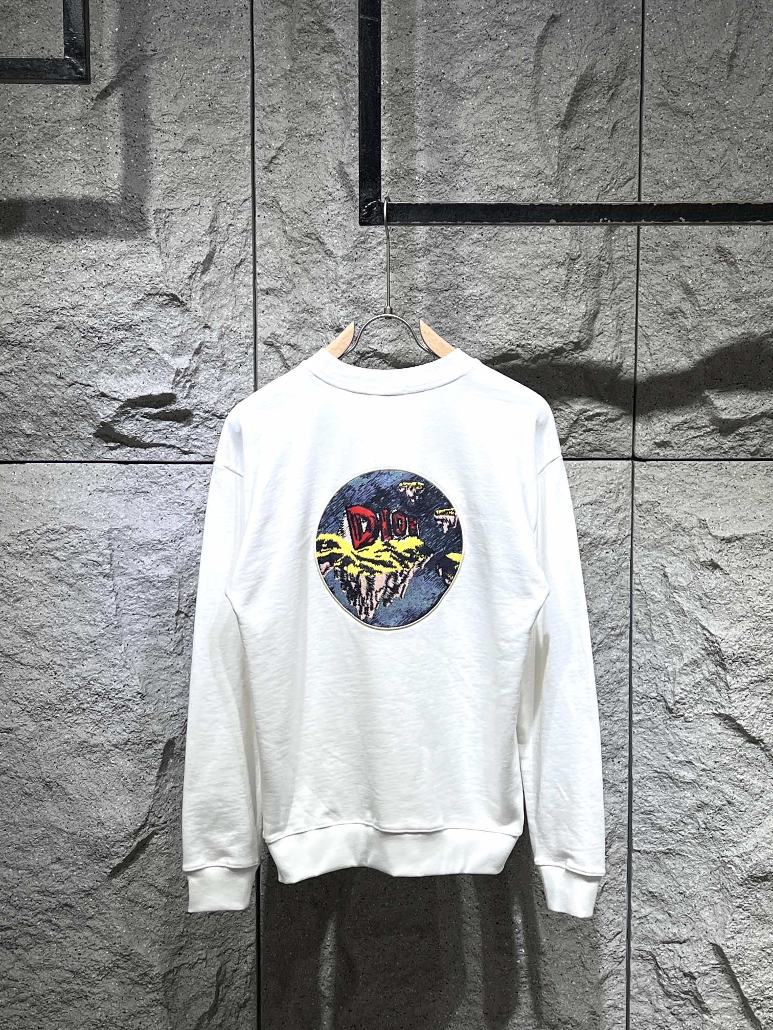 Triangle Embroidered Sweatshirt Triangle Embroidered Sweatshirt