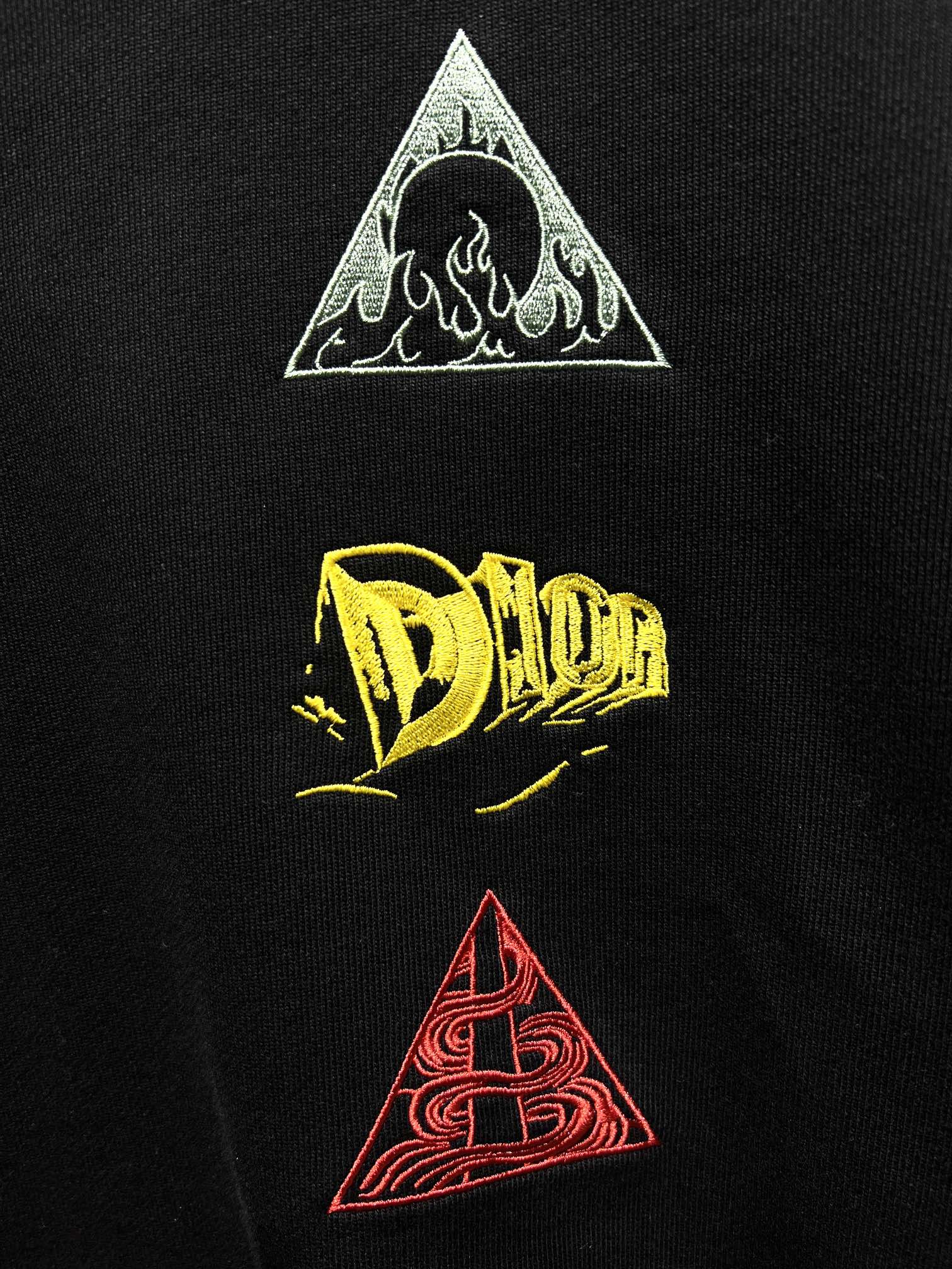 Triangle Embroidered Sweatshirt Triangle Embroidered Sweatshirt