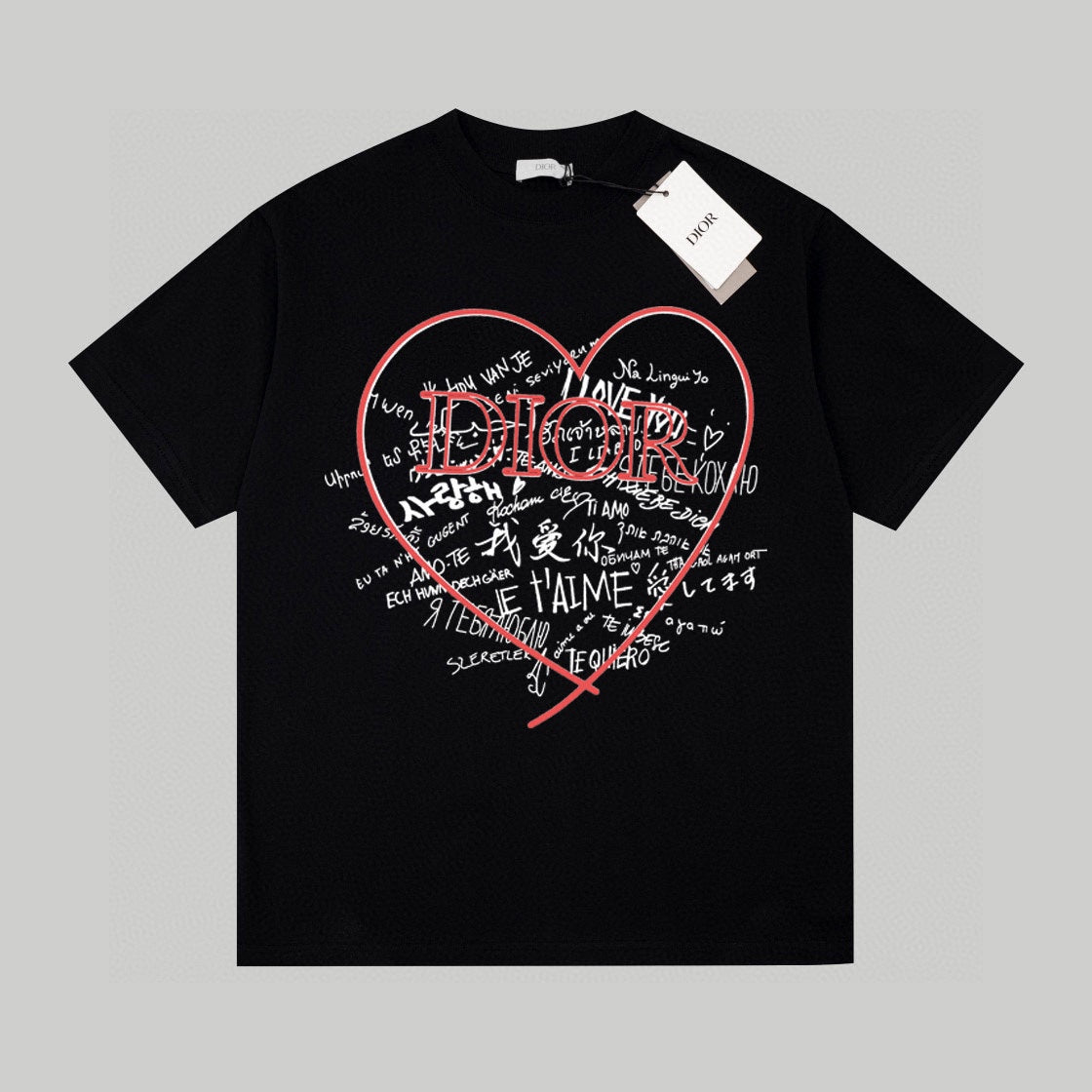 Heart I Love You Printed T-Shirt Heart I Love You Printed T-Shirt