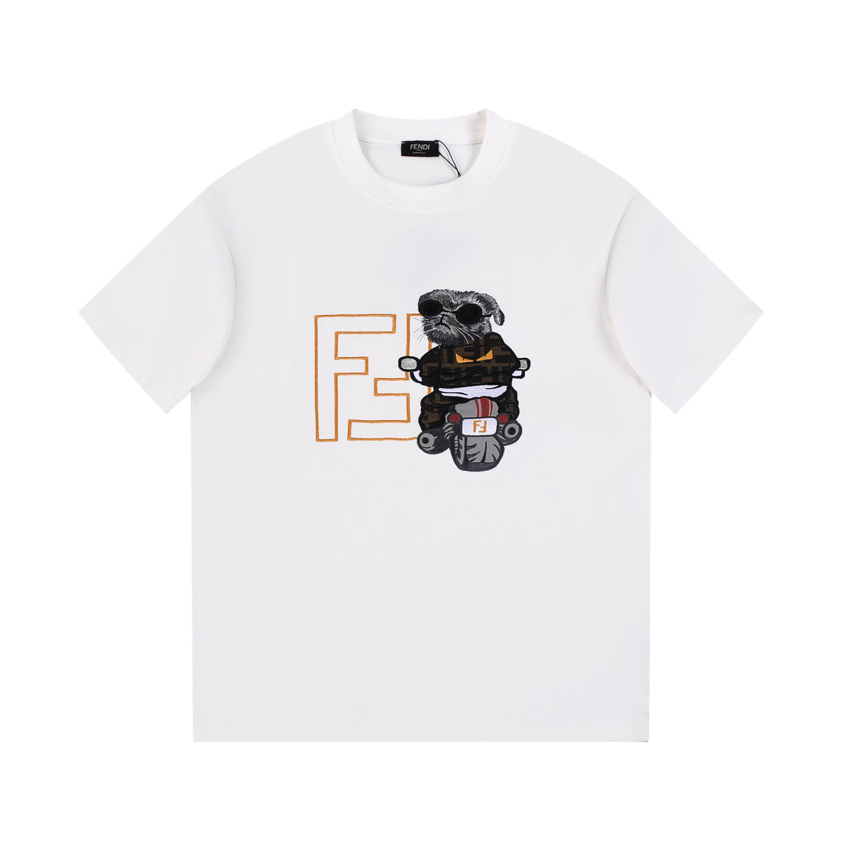 Moto Bear Printed T-Shirt Moto Bear Printed T-Shirt