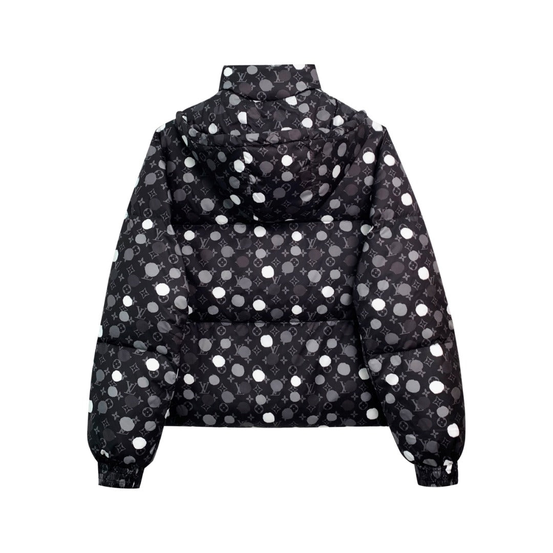 Painted Dots Down Blouson Painted Dots Down Blouson