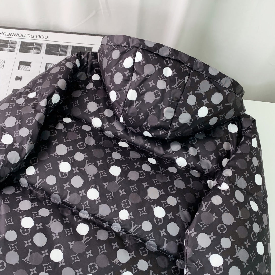 Painted Dots Down Blouson Painted Dots Down Blouson